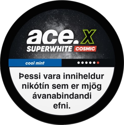 Ace X Cool Mint Cosmic 20mg/g - 18mg/púði