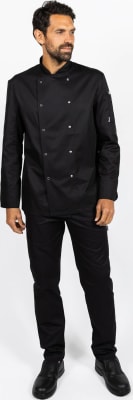 ADC síðerma kokkajakki með CoolMax - L