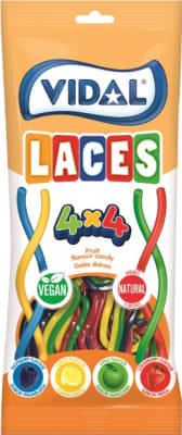 Vidal Laces 4 Flavours x 4 Colours 85g