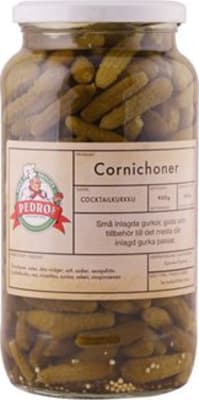 Agúrkur smáar (cornichoner) 6x900g