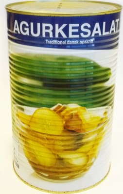 Agúrkusalat Súrar Gúrkur