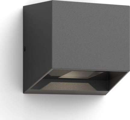 Alix Útiljós Vegg 2x4.3W Antracite