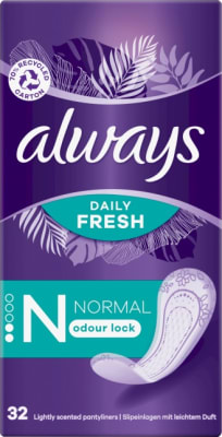 Always Daily Fresh Normal 32stk