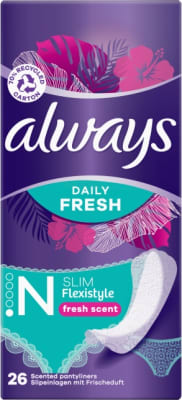 Always Daily Fresh Slim Flexistyle 26stk