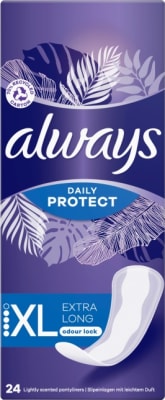Always Daily Protect Extra Long 24 stk