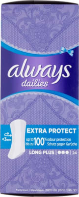 Always Daily Protect Extra Long 24 stk