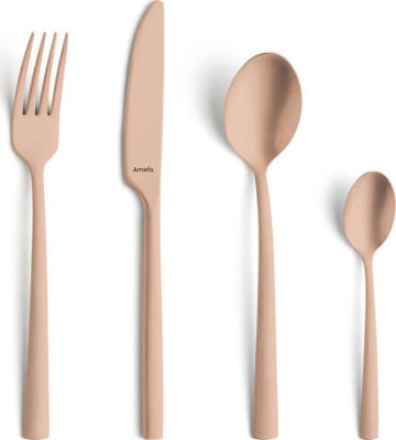 Amefa Hnífapör 16stk copper Vintage Manille