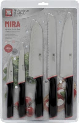 Amefa Hnífar 5stk sett á spjaldi Mira