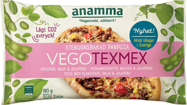 Anamma Pizza Mini TexMex