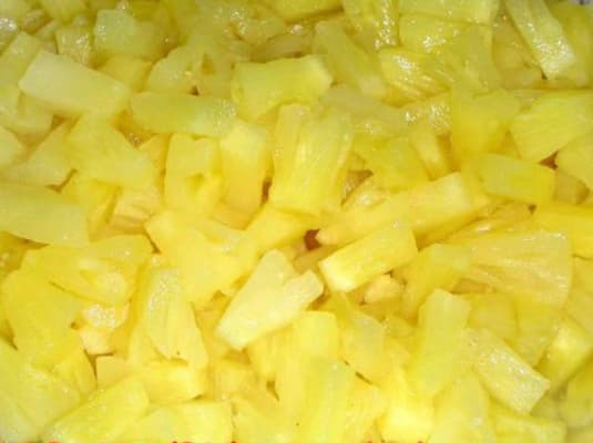 Ananas Bitar