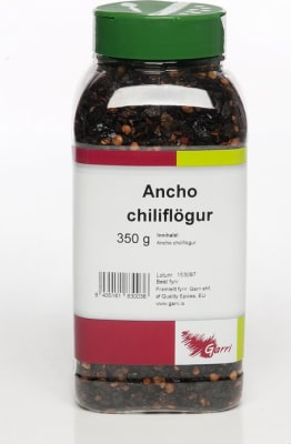 Ancho Chili flögur 350g