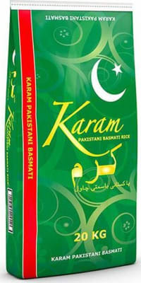 Karam - Pakistan Basmati Rice - 20Kg