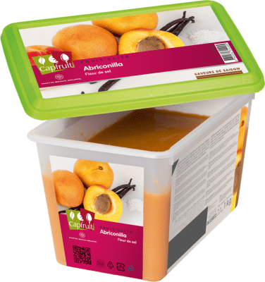 Apríkósa-vanilla-salt Puré Capfruit 1kg