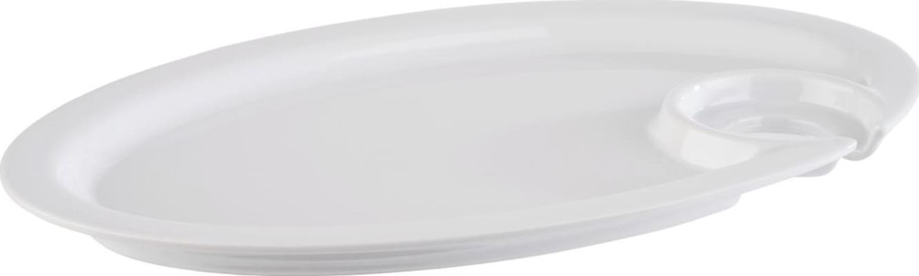 APS Diskur með glasahaldara 22x14cm oval