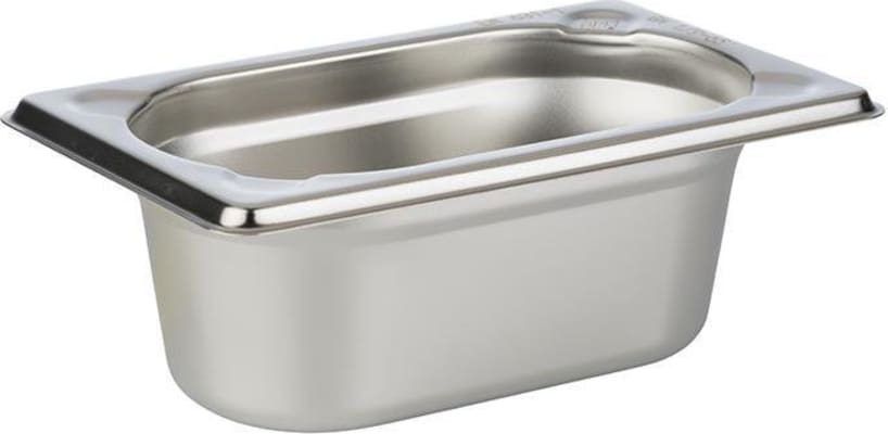 APS Gastrobakki stál GN 1/9 h:6,5cm