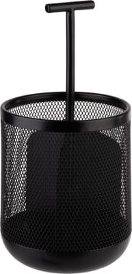 APS Hnífaparakarfa metal ö12cm h:25cm 3hólf black