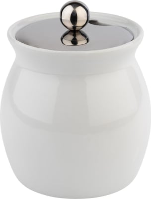 APS Krukka hvít m/loki 13cm leir