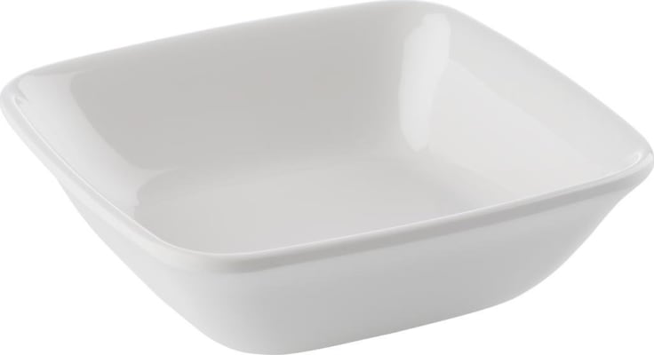 APS Skál 10x10 hæð 3,5 melamin white