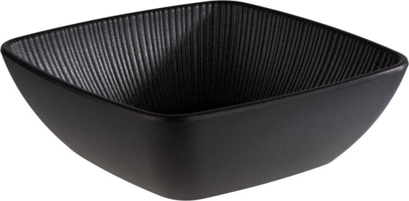 APS Skál 16,5x16,5cm h:5,5cm 0,6ltr melamin Nero black