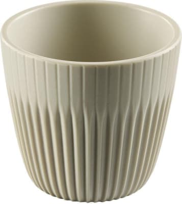 APS Skál 6stk ö7cm h:6,5cm 90ml melamin grey Lineo