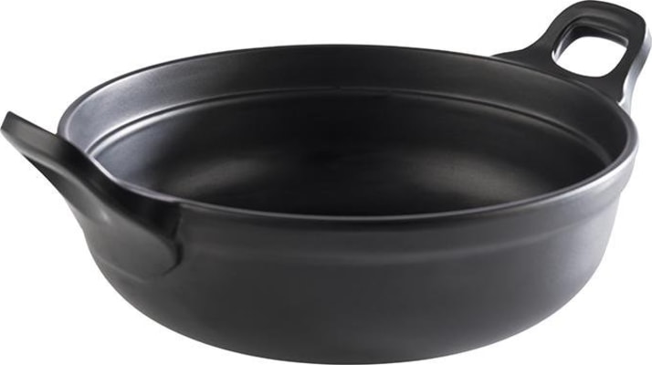 APS Skál kringlótt með höldum 21x9cm melamin black