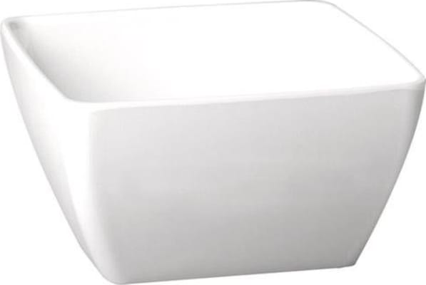 APS Skál melamin hvít ferk 9x9cm Pure