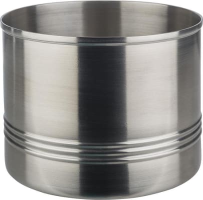 APS Skál niðursuðudós 13cm hæð 10,5 stál