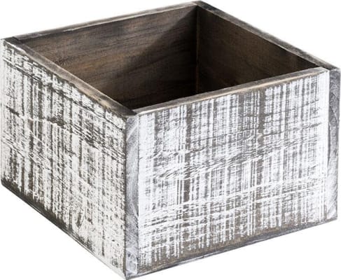 APS Viðarbox 15 x 15 x 10cm vintage white