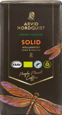 Arvid Kaffi Solid Lífrænt – malað 450g ( 12)