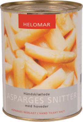 Aspas skorinn hvítur 430g