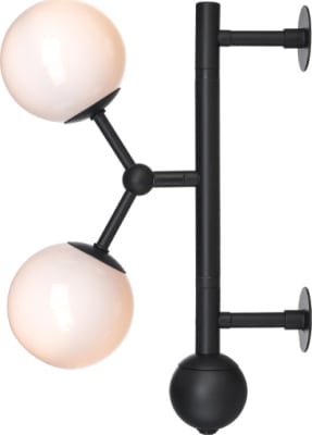 Atom Vegg - Opal/Svart