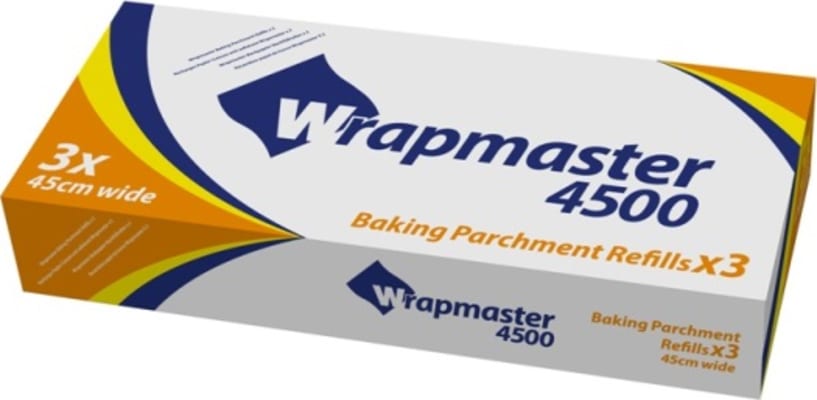 Bökunarpappír (smjörpappír) brúnn  Wrap 4500 45cmx50mtr x 3