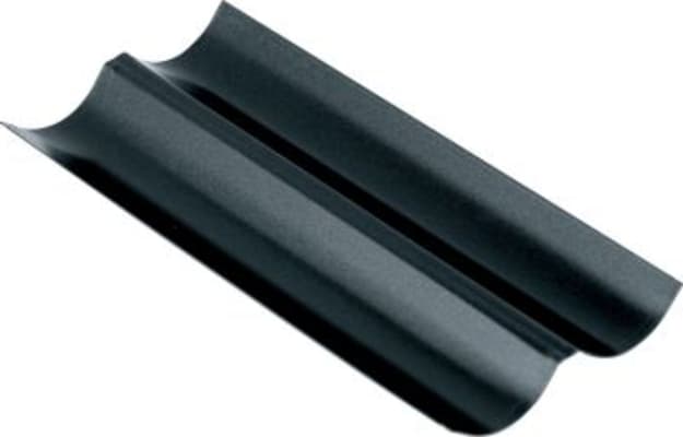 Baguette bökunarplata fyrir 2 brauð - 38 x 16cm