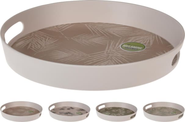 Bakki melamin ö30cm h4cm 4mism blómamynstur