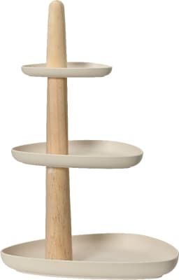 Bambo bakki 3ja hæða triangle 30cm. (4)