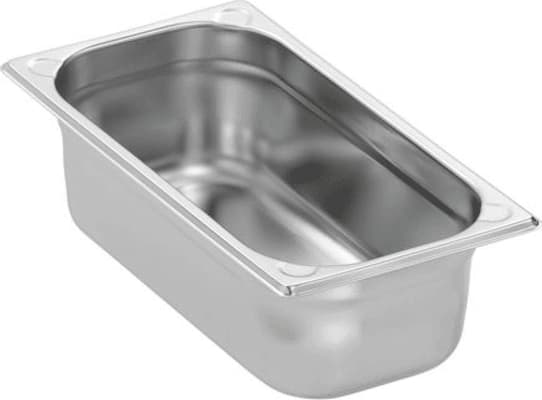 Bartscher gastrobakki 1/3 - 100 - stál