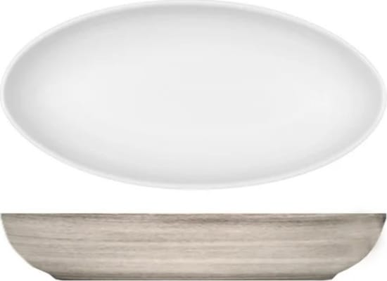 Bauscher MR diskur sporöskjulaga 23 cm.