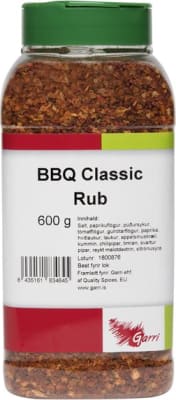 BBQ Classic Rub 600g