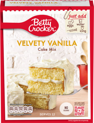 BC Velvety Vanilla Cake 6x425g