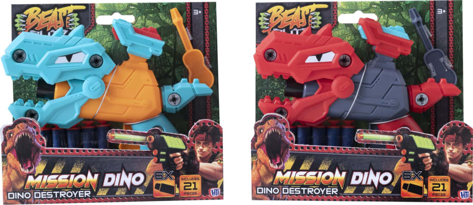 Beast Blitz – Dino Dart Gun 2in1 20x17cm