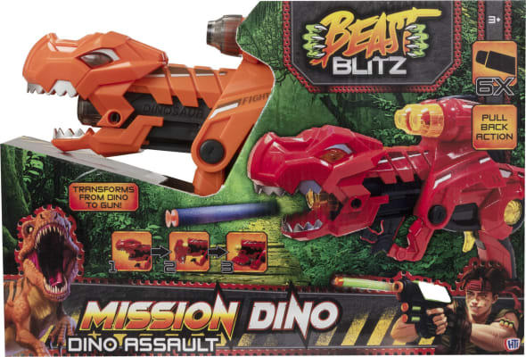 Beast Blitz – Dino Dart Gun  30x21cm.