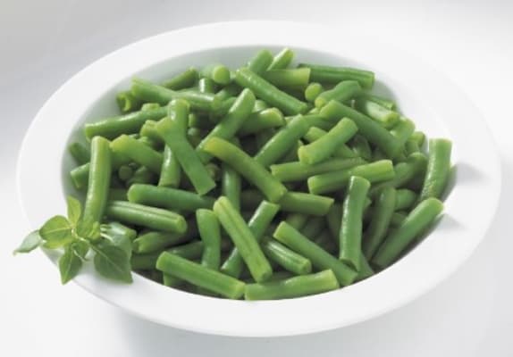 Belgbaunir skornar 2,5kg