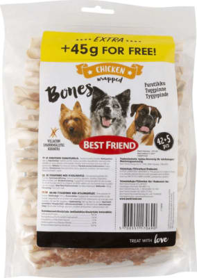 Best friend hundabein sticks 47 stk