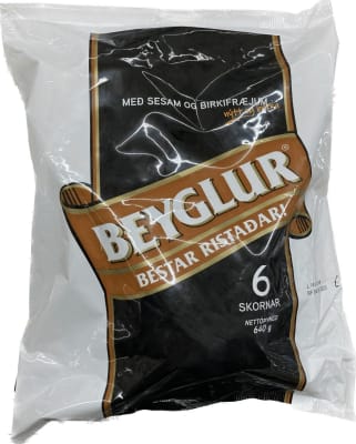 Beyglur með sesam 6 stk