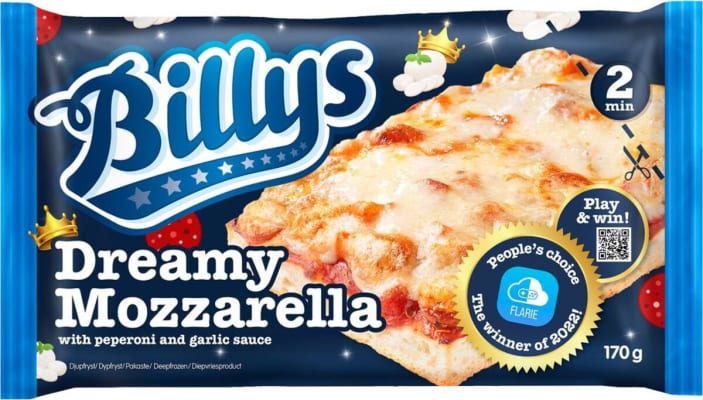 Billys Pizza Dreamy Mozzarella