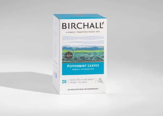 Birchall Peppermint Leaves - Prism Tea Bags