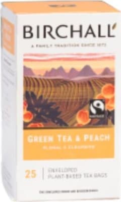 Birchall Tea - Green tea & Peach 6x25 stk