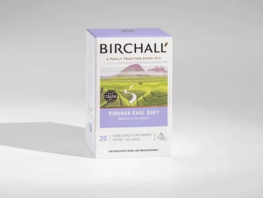 Birchall Virunga Earl Grey - Prism Tea Bags RA