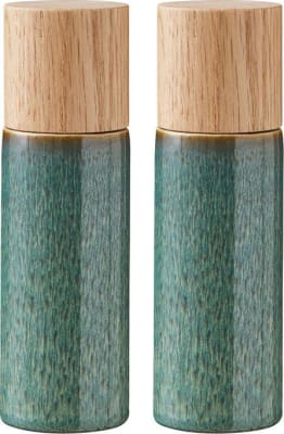 Bitz Gastro salt og pipar kvörn 2stk sett 16,7cm grænar