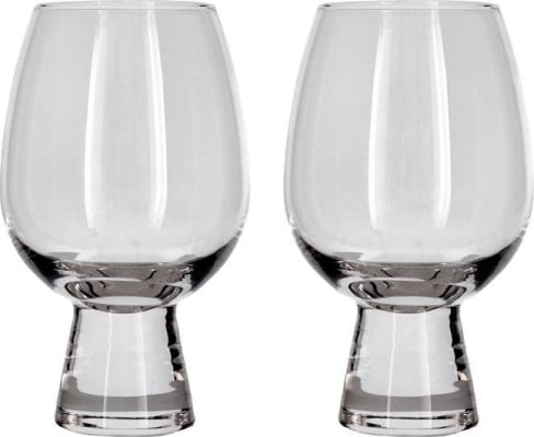 Bitz Glas 45cl 2stk rauðvín Statue clear